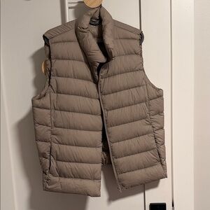 Uniqlo Ultra Light Down Vest - Taupe Beige
